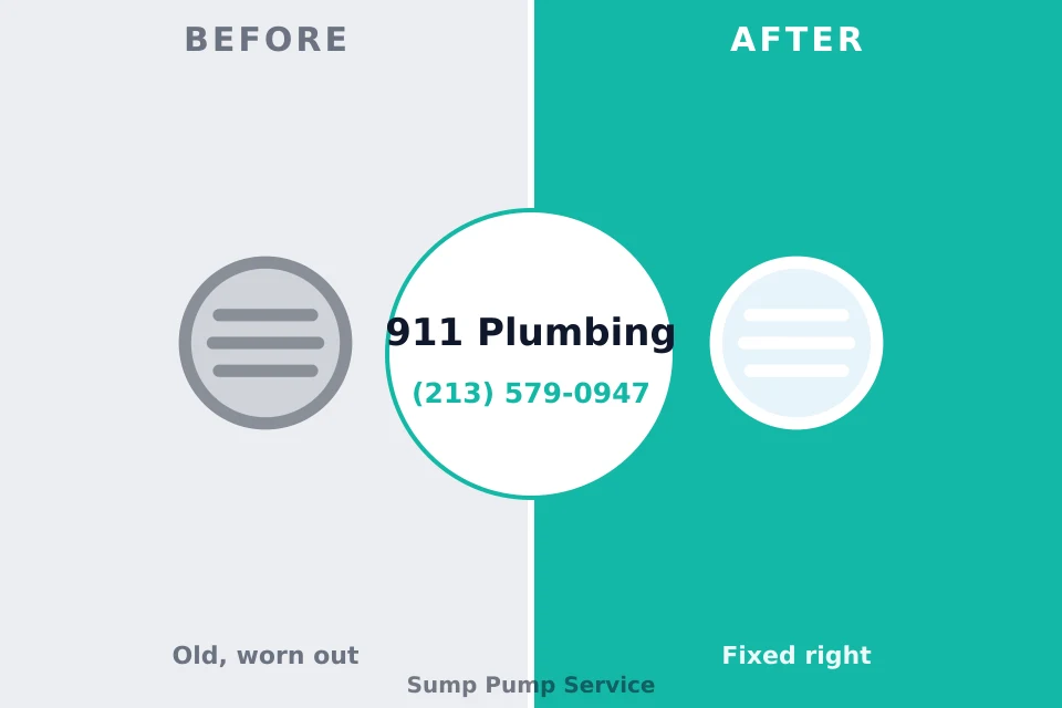 Before and after: plumbing repair Christiana, TN